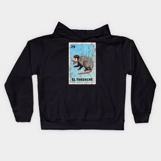 El Cuhh Takuache Cuh Opossum Funny Mexican Lottery Kids Hoodie